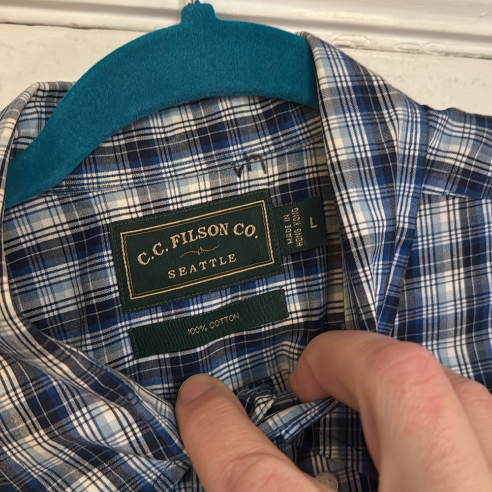 Euc Filson Button Down - image 2